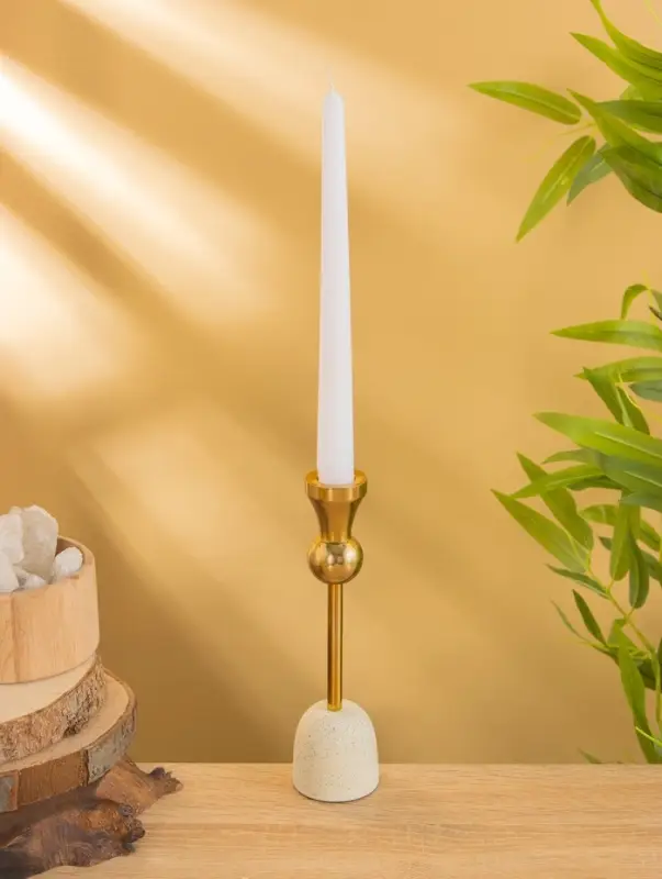 Подсвечник "Ферзь" 5х5х19 см, алюминий