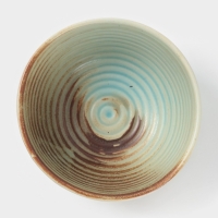 Салатник "Sand Ripples" Magistro 12,5см, 12,5х6 цвет желтый, голубой, коричневый