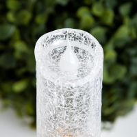 Ночник "Ледянная свеча" LED 1Вт от батареек 3хLR44 золото 4,5х4,5х12 см RISALUX Ночник "Ледянная свеча" LED 1Вт от батареек 3хLR44 золото 4,5х4,5х12 см RISALUX