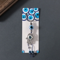 Брелок от сглаза металл "Глаз Назара в руке Фатимы" 2,7х9 см Брелок от сглаза металл "Глаз Назара в руке Фатимы" 2,7х9 см