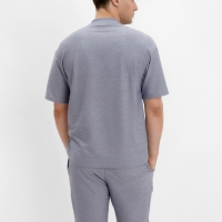 Футболка мужская  MINAKU REGULAR: цвет голубой, размер 50