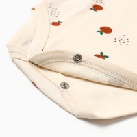 Боди с дл. рукавом Крошка Я Oranges р. 62-68, молочный Боди с дл. рукавом Крошка Я Oranges р. 62-68, молочный