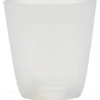 Кашпо с прикорневым поливом 2 л  D-14,5см, H-15см прозрачный "Гранд"