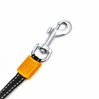 Рулетка - поводок для собак, лента 5 м, голубая