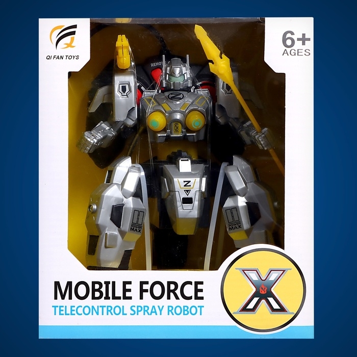 Робот радиоуправляемый &laquo;Киборг&raquo;, световые и дымовые эффекты, работает от батареек