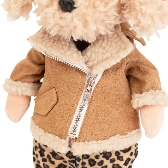 Мягкая игрушка "Lucky Fendy: Леопардовая модница" с каркасом, 37 см