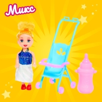 Кукла малышка &laquo;Ева&raquo; с аксессуарами, МИКС