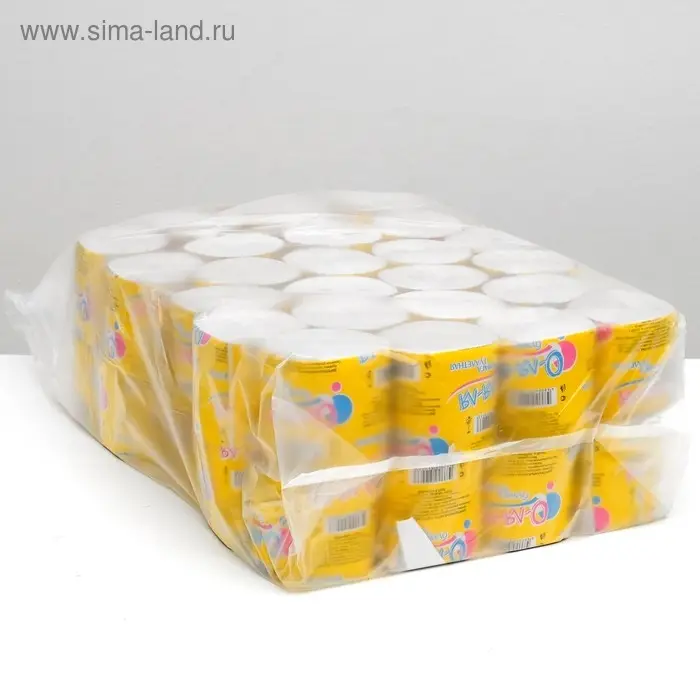 Туалетная бумага "О-ля-ля", 1 слой, без втулки