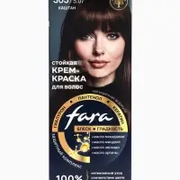 Краска для волос "FARA NC" тон 305/5.07 - Каштан, 116 г