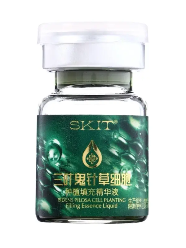 Набор сывороток для лица 5 мл х10 шт, против морщин с травами (biden pilosa)