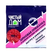 Зерновая приманка от крыс и мышей &laquo;Чистый дом&raquo;, 100 г