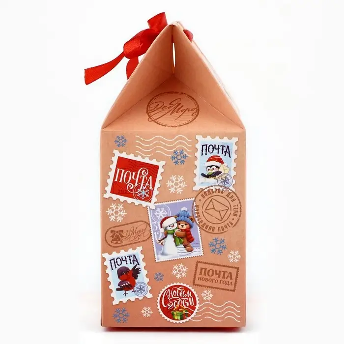 Упаковка для кондитерских изделий &laquo;Новогодних сюрпризов&raquo;, 8 х 10 х 16 см