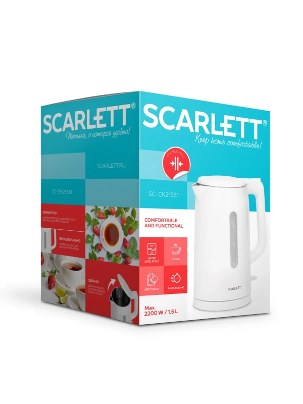 Чайник электрический 2200Вт SC-EK21S31