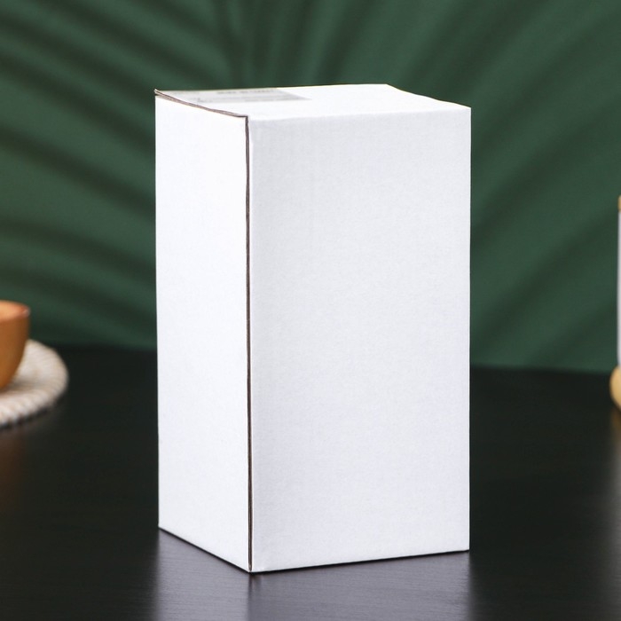 Стакан стеклянный с трубочкой &laquo;Эко&raquo;, 500 мл, 7,5&times;15,5 см