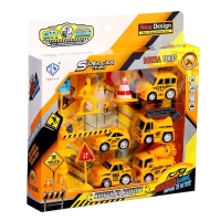 Набор детских машинок &laquo;Стройка&raquo;, инерция, 5 шт., аксессуары