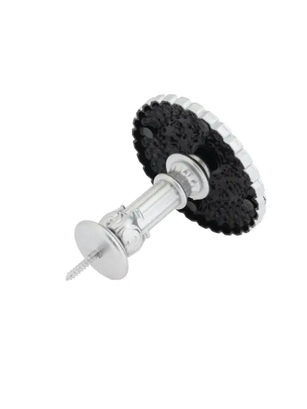 Крючок для штор CAPPIO KS030, d=95 мм, цвет серебро, 2 шт