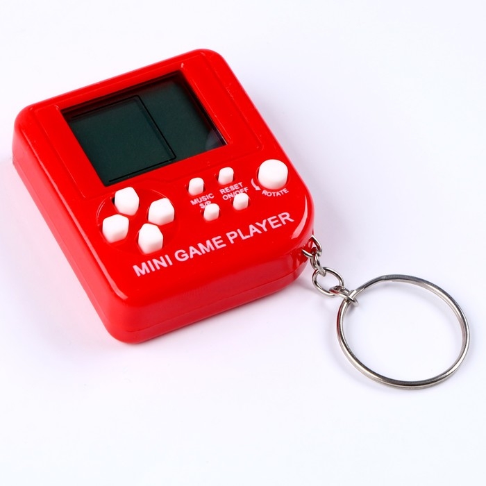 Электронная игра на брелоке, цвета МИКС