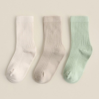 Носки детские SL Home 3 пары, р-р 18-20, молочн/оливк