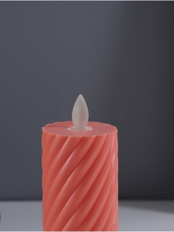 Ночник свеча Ночник свеча "Свидание" LED 3xAG13 оранжевый 5х5х11см