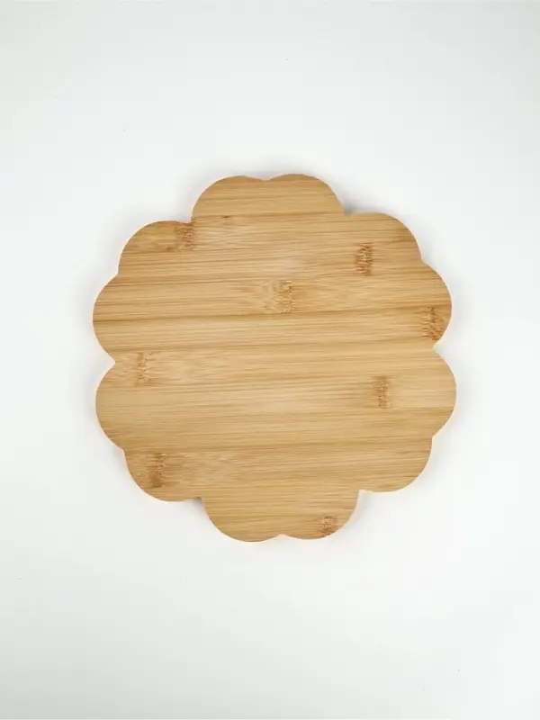 Менажница в форме цветка &laquo;Любовь&raquo;, бамбук, 25 см