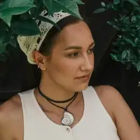 Серьга "Кафф" мятый металл, цвет серебро