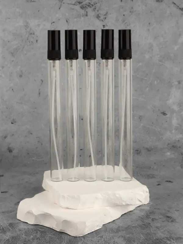 Флакон для парфюма, с распылителем, 15 мл, фасовка &ndash; 5 шт., чёрный