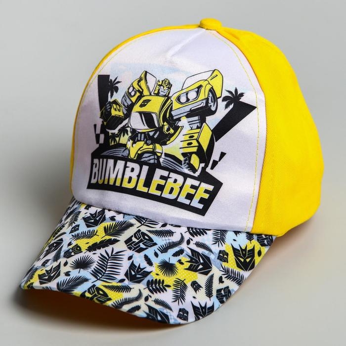 Кепка детская для мальчика, размер 52-56, Трансформеры