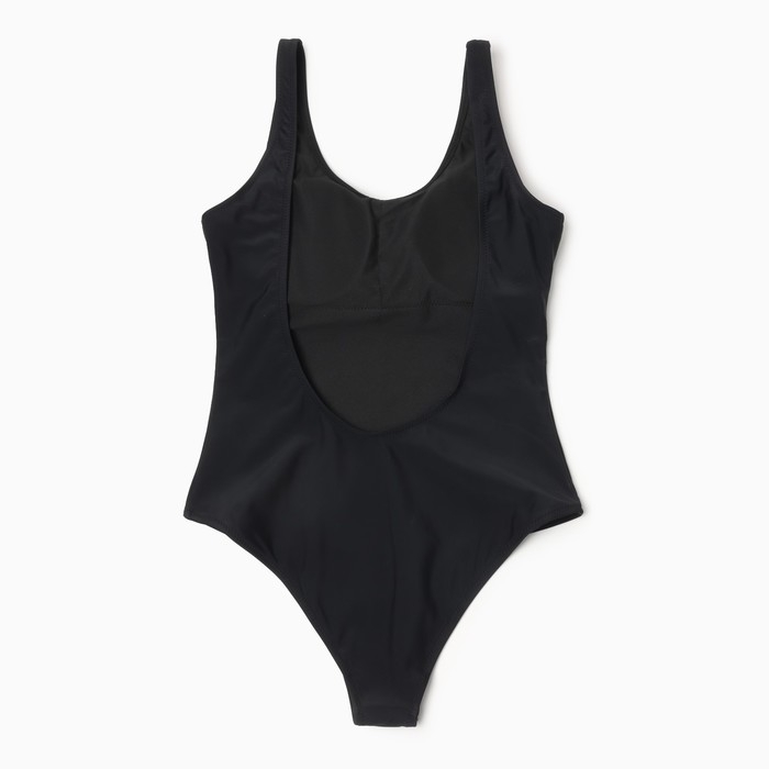 Купальник женский слитный MINAKU цвет чёрный, размер 42