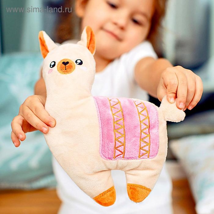 Развивающая игрушка-грелка &laquo;Лама&raquo;