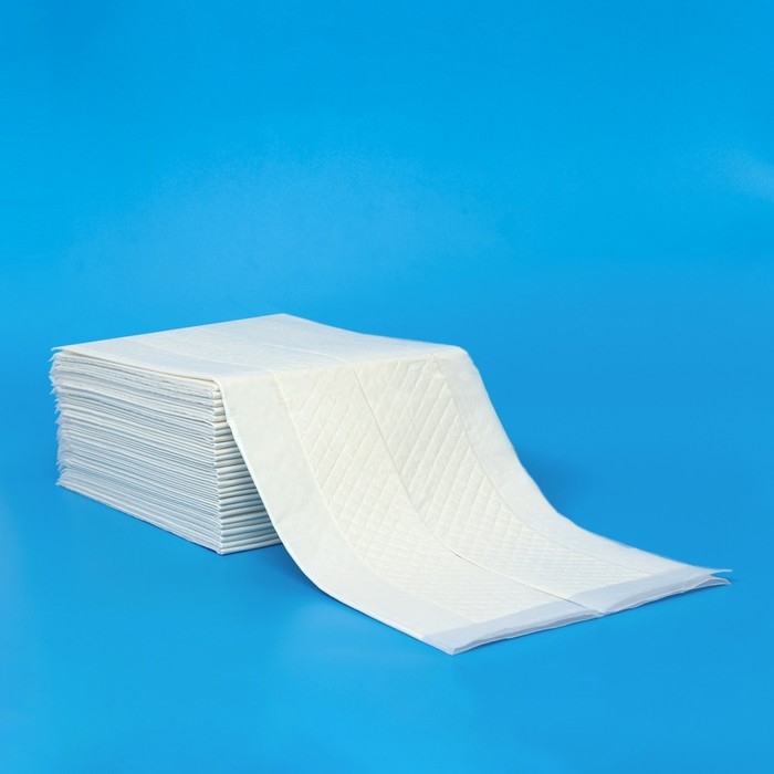 Пеленки для животных шестислойные гелевые, 60 х 60 см, (в наборе 10 шт) Пеленки для животных шестислойные гелевые, 60 х 60 см, (в наборе 10 шт)