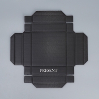 Коробка подарочная складная, упаковка, &laquo;Present&raquo;, 12 х 12 х 6.5 см