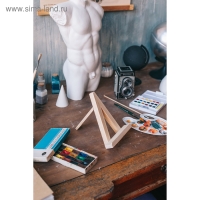 Мольберт настольный демонстрационный "Тренога", 200 x 150 x 160 мм (профиль 20 x 20 мм), неокрашенное дерево, Calligrata Мольберт настольный демонстрационный "Тренога", 200 x 150 x 160 мм (профиль 20 x 20 мм), неокрашенное дерево, Calligrata