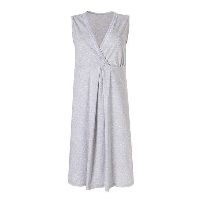 Ночная сорочка женская для беременных, цвет серый, размер 52 Ночная сорочка женская для беременных, цвет серый, размер 52