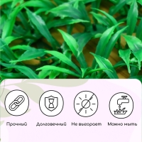 Декоративная панель, 60 &times; 40 см, &laquo;Трава с цветами&raquo;, Greengo