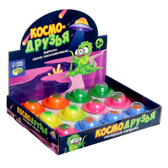 Растущие игрушки «Космо-друзья», МИКС Растущие игрушки «Космо-друзья», МИКС