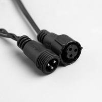 Гирлянда «Нить» 10 м, IP44, УМС, тёмная нить, 100 LED, свечение белое, мерцание белым, 220 В Гирлянда «Нить» 10 м, IP44, УМС, тёмная нить, 100 LED, свечение белое, мерцание белым, 220 В