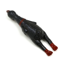 Игрушка пищащая "Задумчивая курица" малая для собак, 16,5 см, чёрная Игрушка пищащая "Задумчивая курица" малая для собак, 16,5 см, чёрная