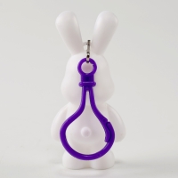 Алмазный брелок &laquo;Зайка&raquo;, цвет розовый, своими руками