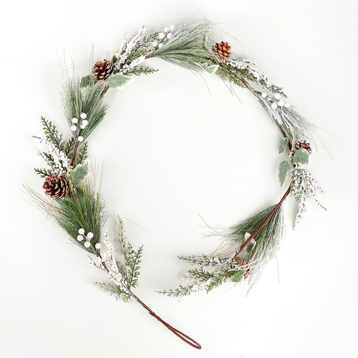 Новогодний декор &laquo;Новогодня ветка&raquo;, 180 &times; 25 &times; 25 см
