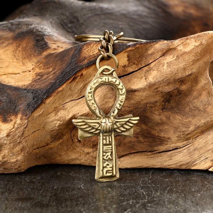 Амулет-брелок Амулет-брелок "Крест жизни Анкх" №03, металлический