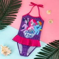 Купальник детский Мой маленький пони, рост 98-104 (30), фиолетовый Купальник детский Мой маленький пони, рост 98-104 (30), фиолетовый