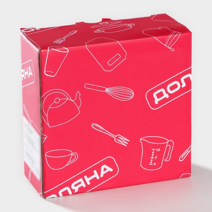 Форма для выпечки из жаропрочной керамики Доляна &laquo;Круг. Ланзо&raquo;, 15&times;11,6 см, цвет белый