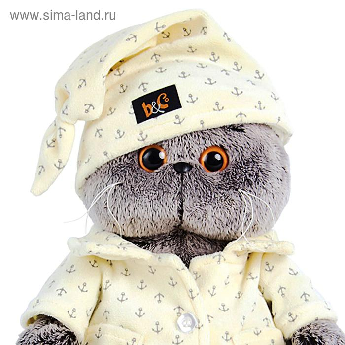 Мягкая игрушка &laquo;Кот Басик в пижаме&raquo;, 30 см
