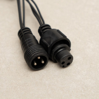 Гирлянда &laquo;Сеть&raquo; 2 &times; 1.5 м, IP44, УМС, тёмная нить, 192 LED, свечение синее, 220 В