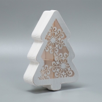 Коробка подарочная &laquo;Ёлка&raquo;, 23 х 13 х 5 см, Новый год