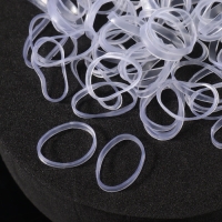 Силиконовые резинки для волос, набор, d = 1,3 см, 50 гр, цвет прозрачный Силиконовые резинки для волос, набор, d = 1,3 см, 50 гр, цвет прозрачный