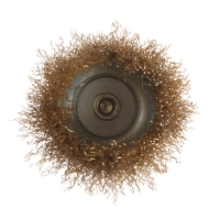 Щетка металлическая для дрели ТУНДРА, со шпилькой, "чашка", 75 мм Щетка металлическая для дрели ТУНДРА, со шпилькой, "чашка", 75 мм