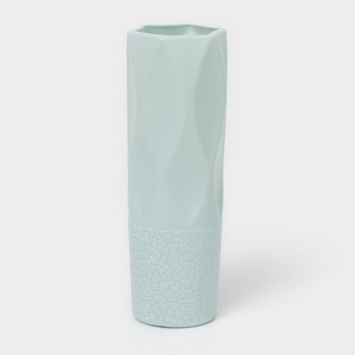 Ваза для цветов, 7&times;7&times;20,8 см, 650 мл, цвет МИКС