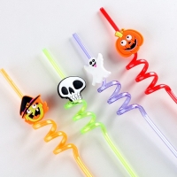 Трубочки для коктейля &laquo;Монстрики&raquo;, в наборе 4 штуки