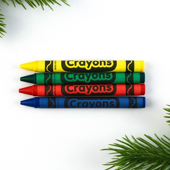 Подарочный набор новогодний, смешбук и восковые мелки &laquo;Волшебство рядом&raquo;